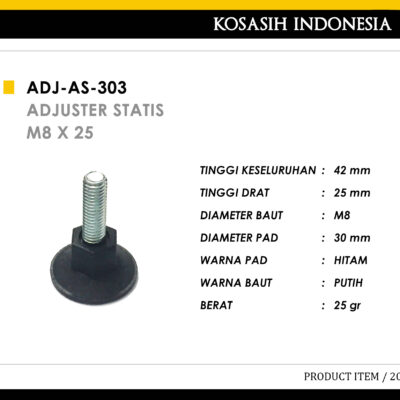 032 KOIN ADJUSTER STATIS M8 X 25