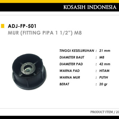 037 KOIN MUR (FITTING PIPA 1 1 PER 2 INCH) M8