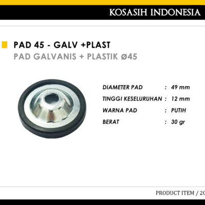 061 KOIN PAD 45 – GALVANIS PLASTIK