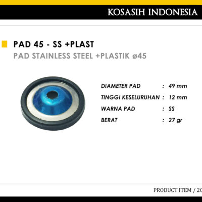 071 KOIN PAD 45 – SS PLASTIK