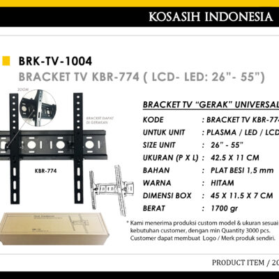 243 BRACKET TV KBR 774 ( LCD LED 26 – 55 INCH)